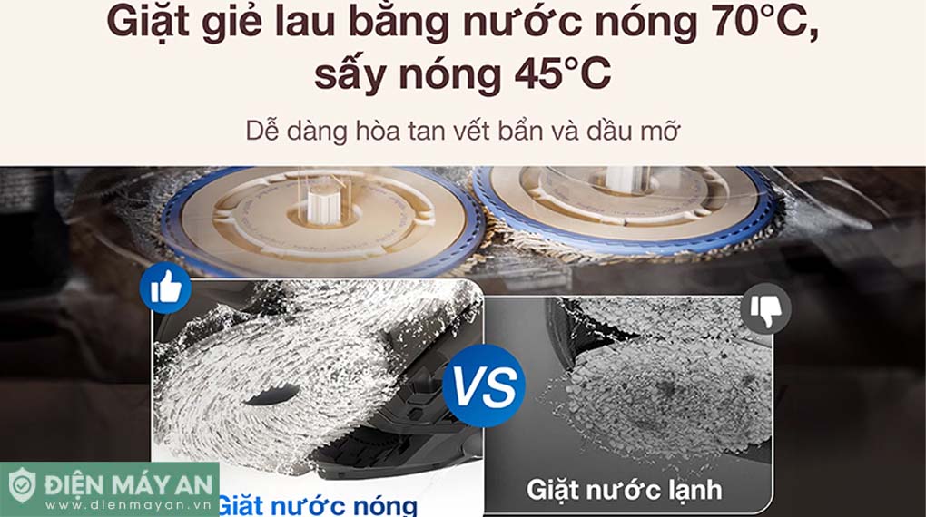 Robot hút bụi lau nhà Ecovacs Deebot T30S KR